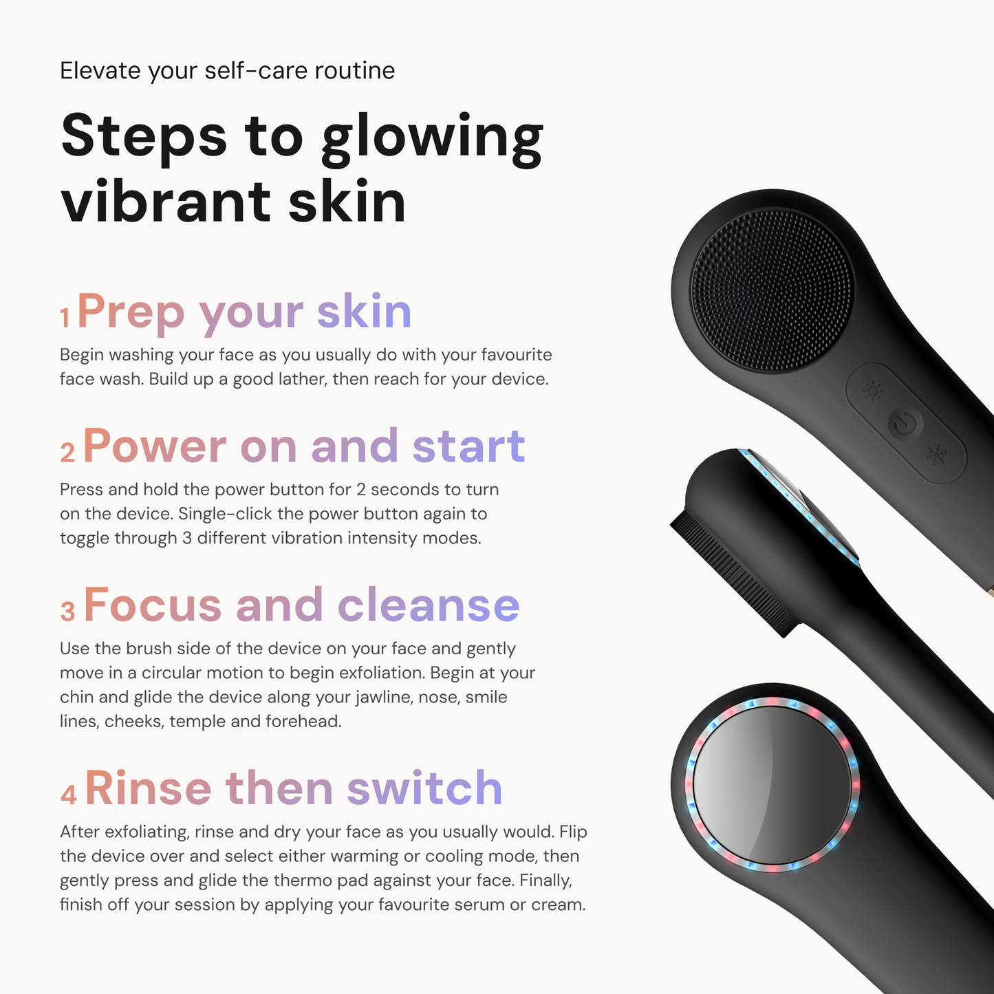 Derma Exfoliator Pro with Active Thermal Pad