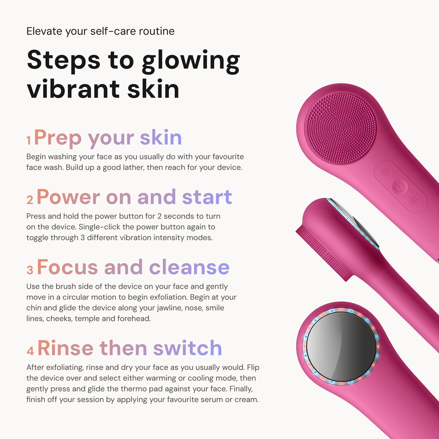 Derma Exfoliator Pro with Active Thermal Pad - BodyVital ∙ Skin and Beauty