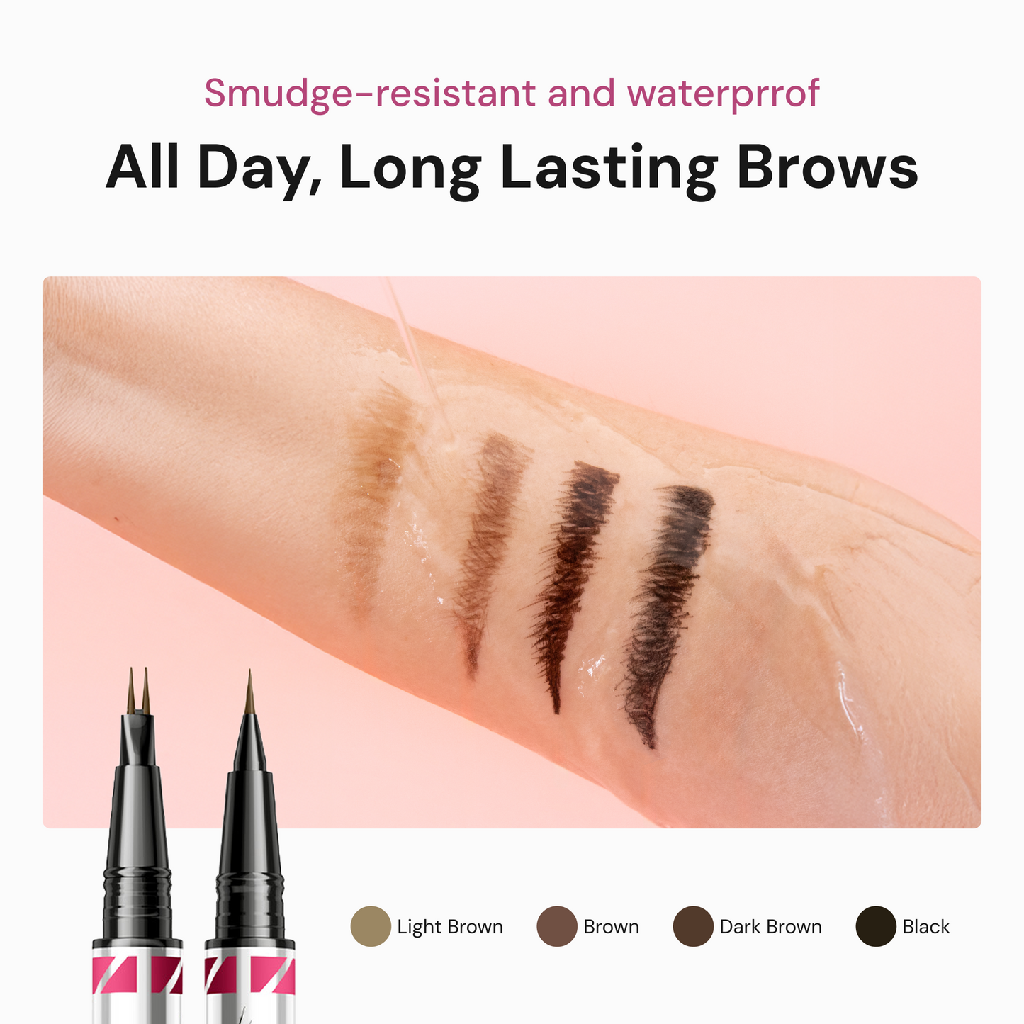 UltraFine 2-in-1 Hair-Like Waterproof Brow Pen - BodyVital ∙ Skin and Beauty