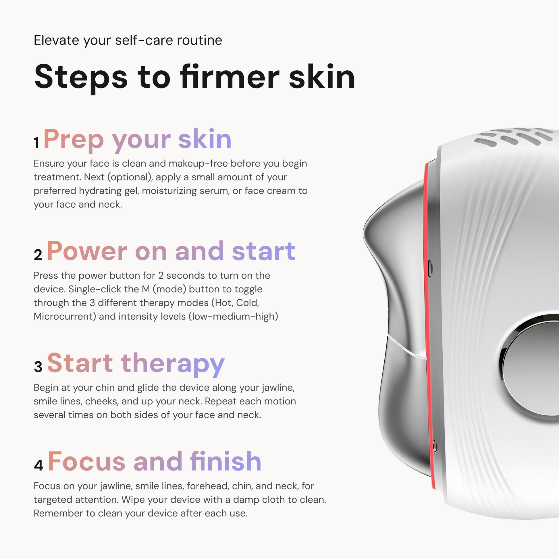 VitaLift Pro Series 4, Age Reverse Microcurrent Gua Sha - BodyVital ∙ Skin and Beauty