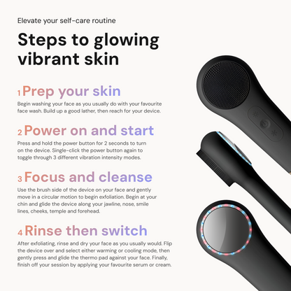 Derma Exfoliator Pro with Active Thermal Pad