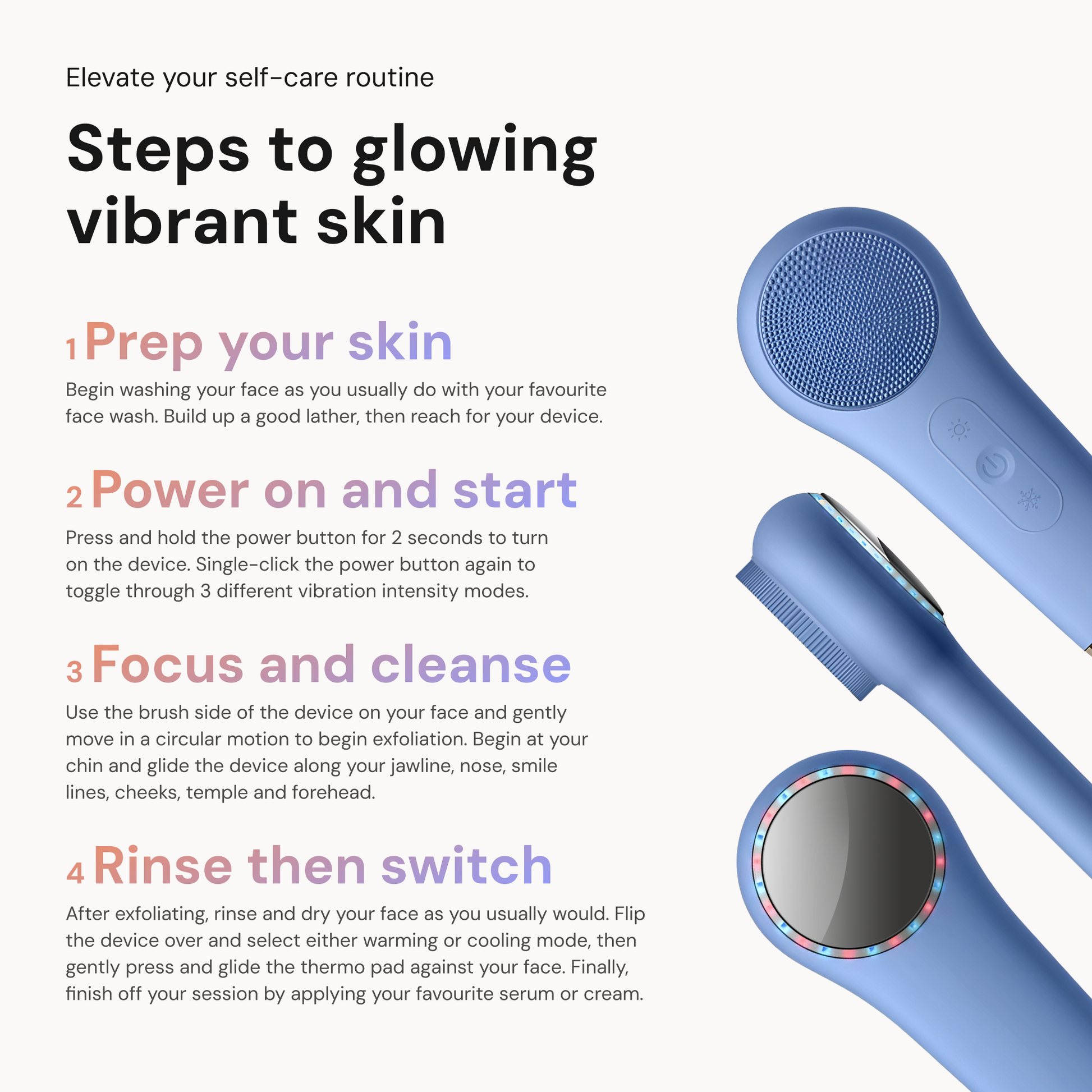 Derma Exfoliator Pro with Active Thermal Pad - BodyVital ∙ Skin and Beauty