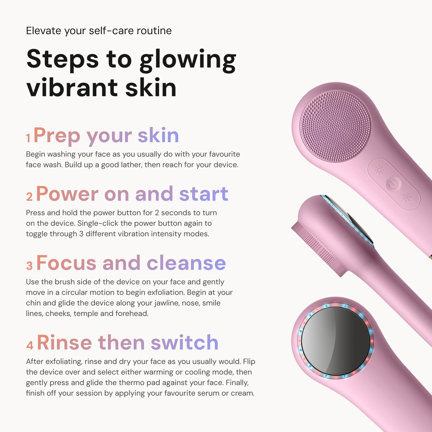 Derma Exfoliator Pro with Active Thermal Pad