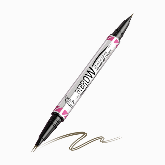 UltraFine 2-in-1 Hair-Like Waterproof Brow Pen - BodyVital ∙ Skin and Beauty